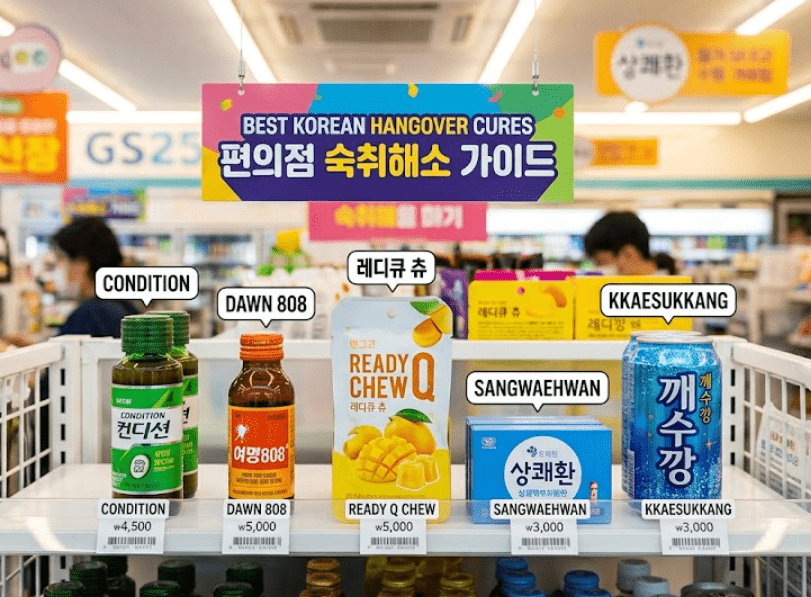 Korean Hangover Drinks