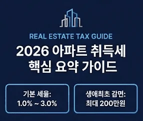 아파트 취득세
